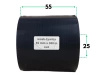 55x300 OUT kalka WOSKOWO-ŻYWICZNA taśma termotransferowa wosk żywica 55 mm 300 m czarna