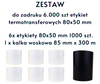 zestaw 80x50