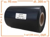 95x300 kalka WOSKOWA taśma termotransferowa wosk 95mm 300m OUT
