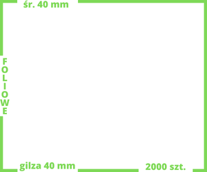 efolk_tran_ transparentne fi 37 mm etykiety FOLIOWE okrągłe 2000 szt.