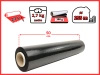 50 cm folia stretch 3 kg brutto (2,7 kg netto) czarna 23 mic - strecz mocny i wydajny