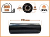 175x300 kalka WOSKOWA taśma termotransferowa wosk 175mm 300m czarna OUT