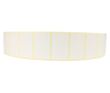 32x20 mm etykiety termiczne 8000 szt. gilza 76 samoprzylepne białe
