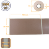 zx_ KRAFT imitacja 50x100 mm etykiety kolorowe 2000 szt