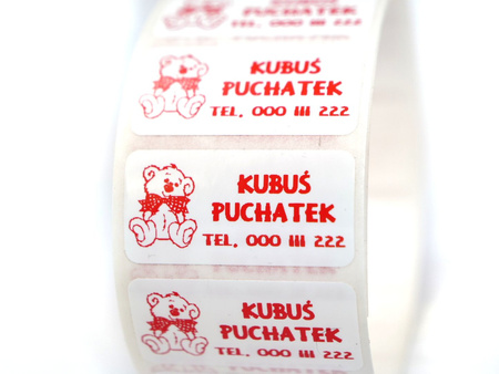 z_usl_nad_imi_ Imienniki - Naklejki wodoodporne 32x16 mm – 100 szt.