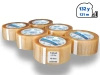 zgrzewka solvent 48mm x 132yd (121m) Smart BEZBARWNA taśma klejąca 48/132 pakowa 6 sztuk