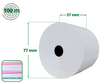 Rolki termiczne 57x100 do kasy fiskalnej 3 szt. 57mm / 100mb