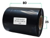 80x300 OUT kalka WOSKOWO-ŻYWICZNA taśma termotransferowa wosk żywica 80 mm 300 m czarna