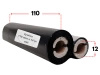 110x74 OUT kalka ŻYWICZNA taśma termotransferowa żywica 110 mm 74 m czarna