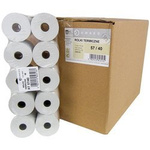 Karton rolek termicznych 57x40 do kas fiskalnych 80 szt. 57mm / 40mb