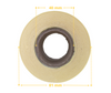 niebieskie jasne 50x25 mm etykiety TERMOTRANSFEROWE samoprzylepne 1000 szt.