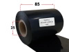 85x300 OUT kalka ŻYWICZNA taśma termotransferowa żywica 85 mm 300 m czarna