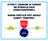 60 mm okrągłe etykiety termiczne 1000 szt. gilza 40 mm samoprzylepne białe