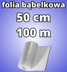 z_oop_ folia bąbelkowa 50 cm x 100 mb