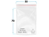 50x70 mm torebki strunowe 100 szt. woreczki (5x7 cm)