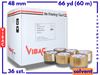 karton solvent 48mm x 66yd (60m) Vibac BEZBARWNA taśma klejąca 48/66 pakowa 36 sztuk