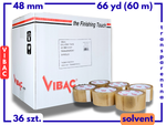 karton solvent 48mm x 66yd (60m) Vibac BEZBARWNA taśma klejąca 48/66 pakowa 36 sztuk