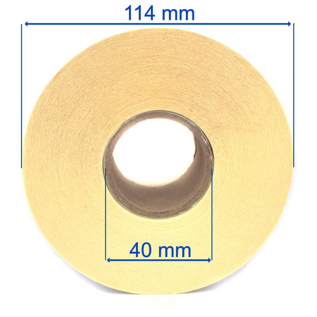fi 30 mm etykiety termiczne 2000 szt okrągłe samoprzylepne białe