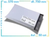 570 x 760 mm foliopaki 6xl kurierskie koperty foliowe 50 szt.