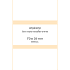 70x33 mm etykiety termotransferowe 3000 szt. gilza 40 samoprzylepne białe naklejki 70*33