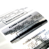 z_usl_nad_p 45x18 mm plomby gwarancyjne VOID SREBRNE nadruk CZARNY 100 szt.
