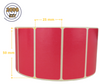 epapk_ czerwone 50x25 mm etykiety TERMOTRANSFEROWE samoprzylepne 2000 szt.