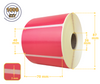 epapk_czer czerwone 70x40 mm etykiety TERMOTRANSFEROWE samoprzylepne 1000 szt.