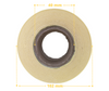 epapk_zolt_ żółte 50x25 mm etykiety TERMOTRANSFEROWE samoprzylepne 2000 szt.