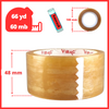 zgrzewka solvent 48mm x 66yd (60m) Vibac BEZBARWNA taśma klejąca 48/66 pakowa 6 sztuk