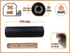 Taśma WOSKOWA 110mm x 74m kalka termotransferowa 11858514463-64536