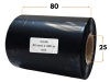 80x300 kalka WOSKOWA taśma termotransferowa wosk 80mm 300m czarna OUT