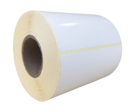 100x150 mm etykiety 300 szt. perforacja samoprzylepne termotransferowe białe