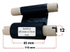 65x74 OUT kalka ŻYWICZNA taśma termotransferowa żywica 55 mm 74 m czarna