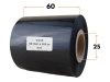 60x300 kalka WOSKOWA taśma termotransferowa wosk 60mm 300m czarna OUT
