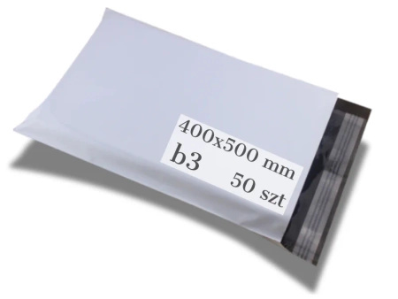 400 x 500 mm foliopaki 3xl kurierskie koperty foliowe 50 szt.