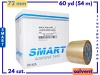 karton solvent 48mm x 60yd (55m) Smart BEZBARWNA taśma klejąca 72/60 pakowa 24 sztuki