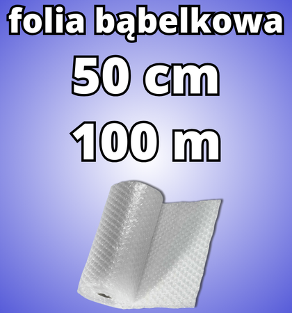 z_oop_ folia bąbelkowa 50 cm x 100 mb