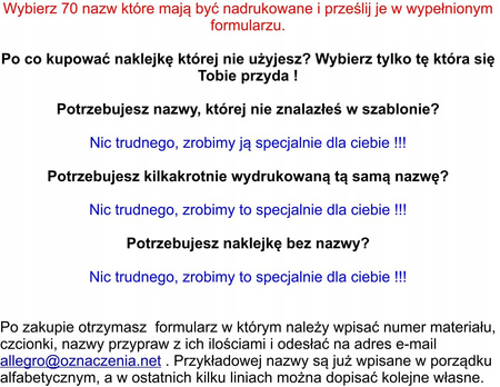 z_usl_nad Naklejki na przyprawy z własnymi nazwami - 70 sztuk