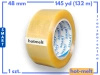 rolka hotmelt 48mm x 145yd (132m) smart BEZBARWNA taśma klejąca 48/145 pakowa 1 sztuka