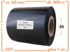 60x300 kalka WOSKOWA taśma termotransferowa wosk 60mm 300m czarna OUT