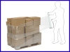 25 cm folia stretch 1,5 kg brutto (1,35 kg netto) przeźroczysta 17 mic - strecz transparentny mocny i wydajny