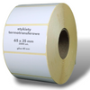 65x35 mm etykiety termotransferowe 2000 szt. gilza 40 samoprzylepne białe naklejki 65/35