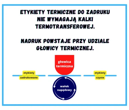 50x30 mm etykiety termiczne 5000 szt. gilza 76 samoprzylepne białe