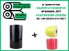 70x450 OUT kalka WOSKOWO-ŻYWICZNA taśma termotransferowa wosk żywica 70 mm 450 m czarna