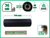 110x74 OUT kalka WOSKOWO-ŻYWICZNA taśma termotransferowa wosk żywica 110 mm 74 m czarna