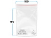 karton 100x150 mm torebki strunowe 1000 szt. woreczki (10x15 cm)