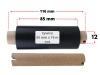 85x74 OUT kalka ŻYWICZNA taśma termotransferowa żywica 85 mm 74 m czarna