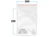 200x250 mm torebki strunowe 100 szt. woreczki (20x25 cm)