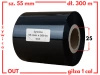 55x300 OUT kalka ŻYWICZNA taśma termotransferowa żywica 55 mm 300 m czarna