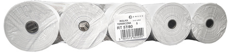 Karton rolek termicznych 57x80 do kas fiskalnych 50 szt. 57mm / 80mb